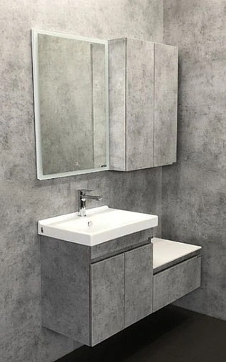 Тумба подвесная Comforty Осло 60 бетон светлый 00-00000838CF