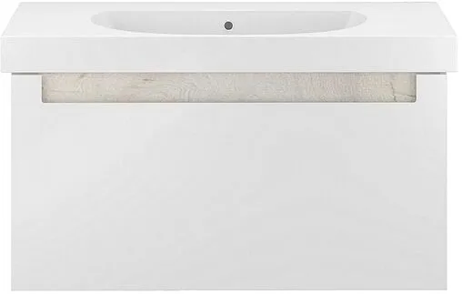Тумба-умывальник подвесная Kerama Marazzi Buongiorno 100 белый BGN.100.1\WHT+BG.wb.100