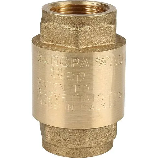 Клапан обратный пружинный ¾"в x ¾"в Itap Europa 1000034 Клапан обратный пружинный ¾"в x ¾"в Itap Europa 1000034