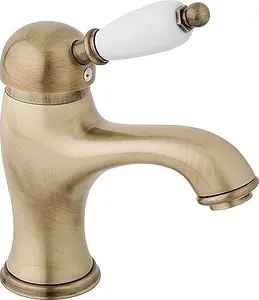 Смеситель для раковины Cezares Elite бронза/белый ELITE-LSM1-02-Bi Смеситель для раковины Cezares Elite бронза/белый ELITE-LSM1-02-Bi, 1