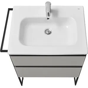 Тумба-умывальник подвесная Roca Domi 60 серый матовый ZRU9307873+ Тумба-умывальник подвесная Roca Domi 60 серый матовый ZRU9307873+, 5