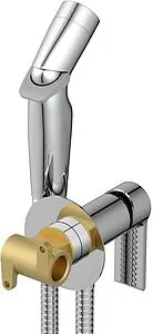 Гигиенический душ со смесителем Cersanit Brasko хром 64102, 4