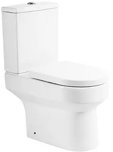 Унитаз-компакт безободковый BelBagno Norma белый BB339CPR+BB339T Унитаз-компакт безободковый BelBagno Norma белый BB339CPR+BB339T, 4