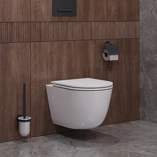 Унитаз подвесной безободковый Cezares Relax Tornado белый CZR-38088-49-TH-TOR/SC