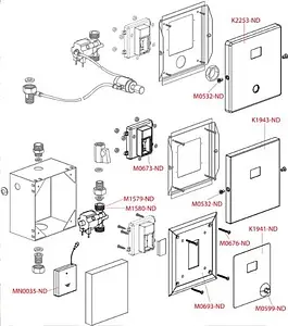 Автоматическое устройство смыва для писсуара (на батарейках 6V) металл AlcaPlast нержавеющая сталь ASP4-KB Автоматическое устройство смыва для писсуара (на батарейках 6V) металл AlcaPlast нержавеющая сталь ASP4-KB, 4