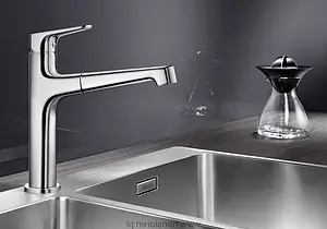 Смеситель для кухни с выдвижным изливом Blanco Felisa-S хром 520336, 4