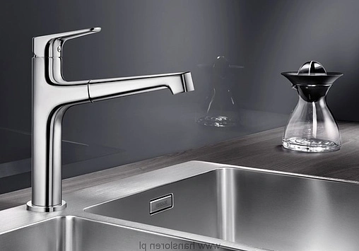 Смеситель для кухни с выдвижным изливом Blanco Felisa-S хром 520336