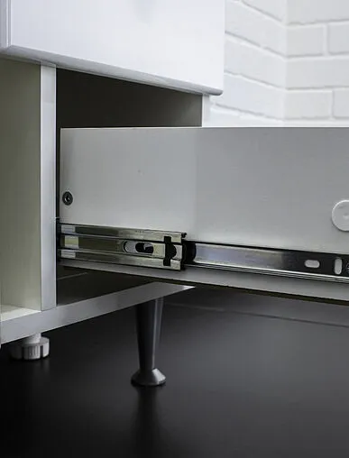 Тумба под умывальник напольная Айсберг Классик 60 белый DA1023T