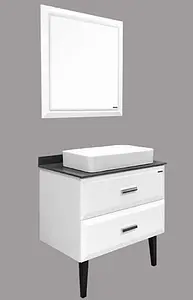 Тумба-умывальник напольная Comforty Империя 80 белый/серый 00004142360CF Тумба-умывальник напольная Comforty Империя 80 белый/серый 00004142360CF, 5