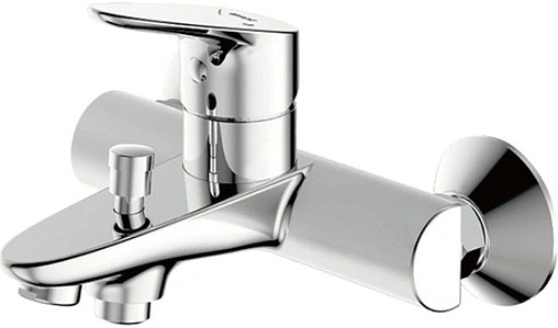 Комплект для ванны 3 в 1 Bravat Drop хром F00308C