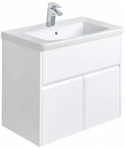Тумба-умывальник подвесная Roca UP 70 белый глянец ZRU9303011+327471000 Тумба-умывальник подвесная Roca UP 70 белый глянец ZRU9303011+327471000, 1