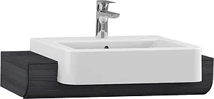 Тумба-умывальник подвесная ISVEA Marino 80 дуб серый 23SQS017080I+10SQ51058SV, 5