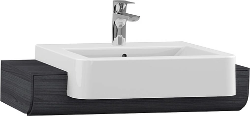 Тумба-умывальник подвесная ISVEA Marino 80 дуб серый 23SQS017080I+10SQ51058SV Тумба-умывальник подвесная ISVEA Marino 80 дуб серый 23SQS017080I+10SQ51058SV