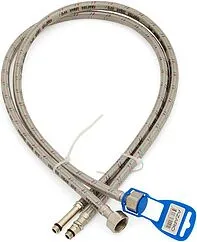 Гибкая подводка для смесителя в полимерной оплетке (пара) Azario 1.2м x ½&quot;в x М10x1 L18/35мм AZLux907