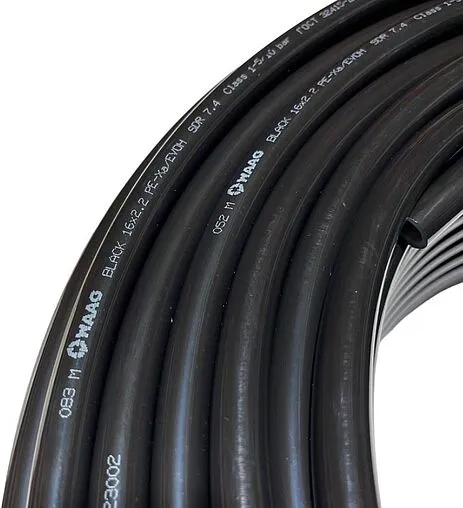 Труба сшитый полиэтилен WAAG Black 16 x 2.2 мм PE-Xa EVOH бухта 100м WG.1135974