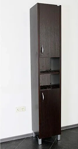 Шкаф-пенал напольный Aquanet Донна 35 R венге 00168940 Шкаф-пенал напольный Aquanet Донна 35 R венге 00168940