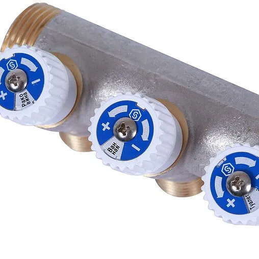 Коллектор регулирующий проходной 4 отвода 1"в/н x ½"н Stout SMB 6852 011204 Коллектор регулирующий проходной 4 отвода 1"в/н x ½"н Stout SMB 6852 011204