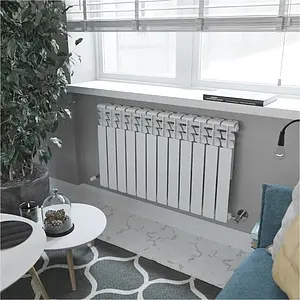 Радиатор алюминиевый 6 секций Konner LUX 500/80 6128655 Радиатор алюминиевый 6 секций Konner LUX 500/80 6128655, 5