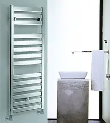 Полотенцесушитель водяной лесенка Lazzarini Capri 719х500 полированная сталь 386134