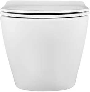 Унитаз подвесной безободковый Aquatek Европа белый AQ1901-00, 4