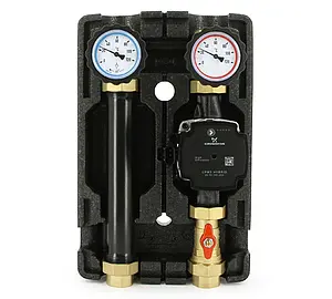 Насосный модуль с прямым контуром 1"в х 1"в Uni-Fitt 490H2500 с насосом Grundfos UPM3 Hybrid 25-70 180 Насосный модуль с прямым контуром 1"в х 1"в Uni-Fitt 490H2500 с насосом Grundfos UPM3 Hybrid 25-70 180, 1