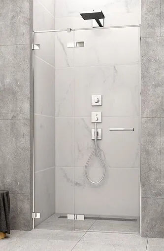 Дверь в нишу 900мм прозрачное стекло Radaway Arta DWJ II 90 R 386441-03-01R+386011-03-01R