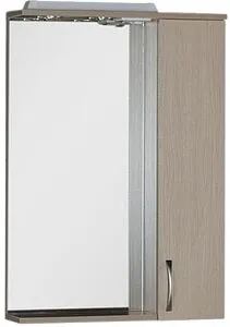 Шкаф-зеркало Aquanet Донна 60 R дуб светлый 00168928, 1