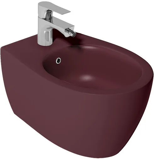 Биде подвесное ISVEA Sentimenti Neo бордовый 10AR41010SV-2R