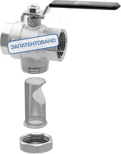 Кран шаровый с фильтром 1¼&quot;в x 1¼&quot;в Stout 0001 SVF 0001 000032