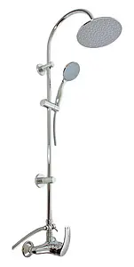 Душевая система со смесителем для душа Rav Slezak Mississippi хром MS081.5/3 Душевая система со смесителем для душа Rav Slezak Mississippi хром MS081.5/3, 1