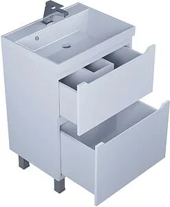 Тумба под умывальник напольная Uperwood UPD Tanos 60 белый матовый 291120329, 3