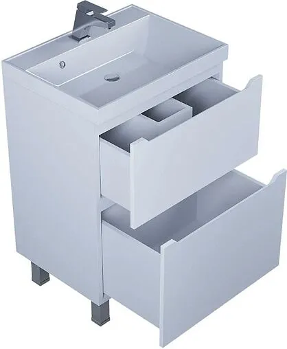 Тумба под умывальник напольная Uperwood UPD Tanos 60 белый матовый 291120329