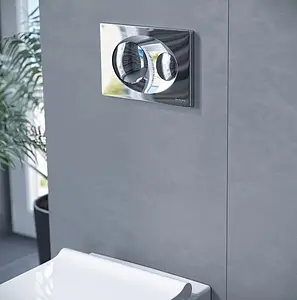 Клавиша смыва для унитаза Koller Pool Alcora 1200 SL GRACE CHROME хром глянцевый Клавиша смыва для унитаза Koller Pool Alcora 1200 SL GRACE CHROME хром глянцевый, 3