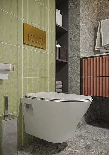 Унитаз подвесной безободковый Toni Arti Lamoli белый TA-LL4937