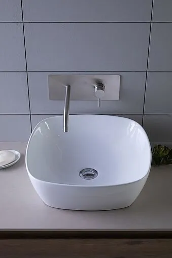 Раковина Aquanet Trend 40 белый TREND-1 Раковина Aquanet Trend 40 белый TREND-1