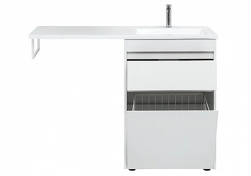 Тумба под умывальник напольная Aquanet Токио 58 белый 00239290