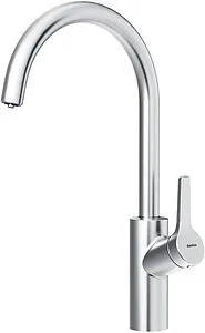 Смеситель для кухни с подключением к фильтру Damixa Eclipse никель 310721400 Смеситель для кухни с подключением к фильтру Damixa Eclipse никель 310721400, 1