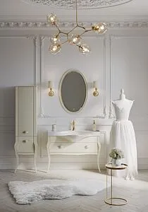 Шкаф-пенал напольный Clarberg Borgia П48/BG слоновая кость BOR0548BG Шкаф-пенал напольный Clarberg Borgia П48/BG слоновая кость BOR0548BG, 4