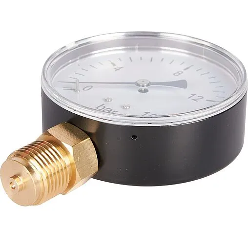 Манометр радиальный Rommer 80 мм 16 бар ½&quot; RIM-0010-801615