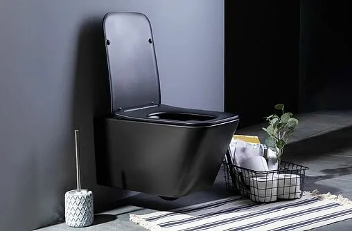 Унитаз подвесной безободковый Aquanet Tavr-W BW Rimless черный матовый TAVR-W BW Унитаз подвесной безободковый Aquanet Tavr-W BW Rimless черный матовый TAVR-W BW