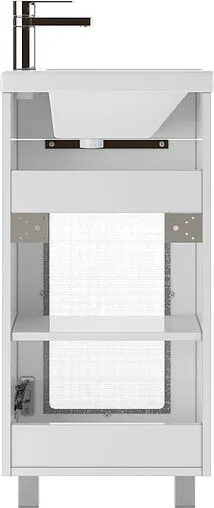 Тумба под умывальник напольный Айсберг Миранда 40 белый DA1805T