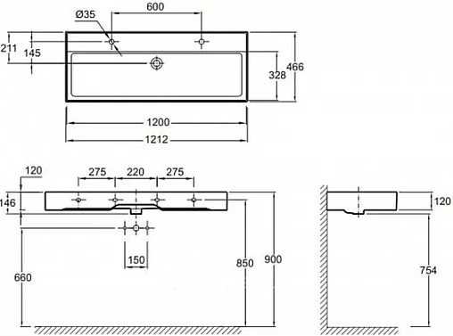 Раковина Jacob Delafon Rythmik 80 белый XP112K-00