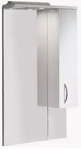 Шкаф-зеркало Aquaton Марсия 67 R белый 1A007502MS01R Шкаф-зеркало Aquaton Марсия 67 R белый 1A007502MS01R, 1