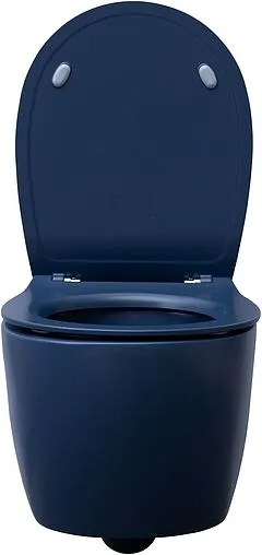 Унитаз подвесной безободковый Allen Brau Fantasy индиго 4.11004.ID