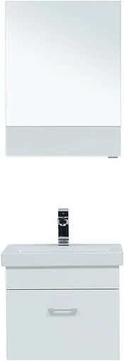 Тумба под умывальник Aquanet Нота 50 (Moduo Slim) белый 00246955