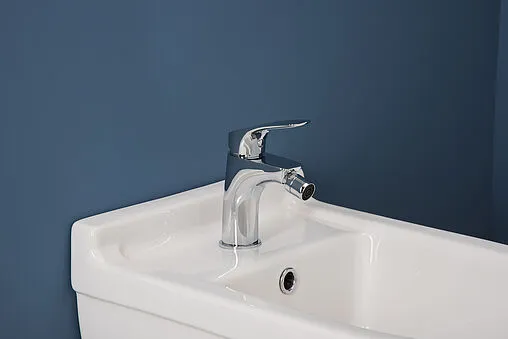 Смеситель для биде Aquanet Conte хром SD91384 Смеситель для биде Aquanet Conte хром SD91384