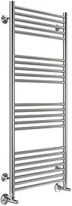 Полотенцесушитель водяной лесенка Terminus Аврора П22 500х1200 полированная сталь 4670078529398, 1