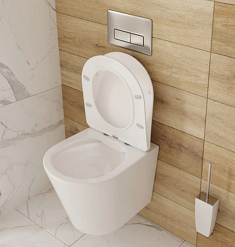 Унитаз подвесной безободковый IDDIS Calipso белый CALRDSEi25