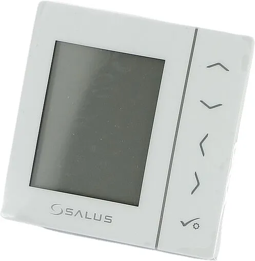 Проводной комнатный терморегулятор НО/НЗ 230В Salus EXPERT NSB белый VS30W