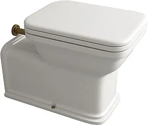 Унитаз приставной Kerasan Waldorf белый 411601, 3